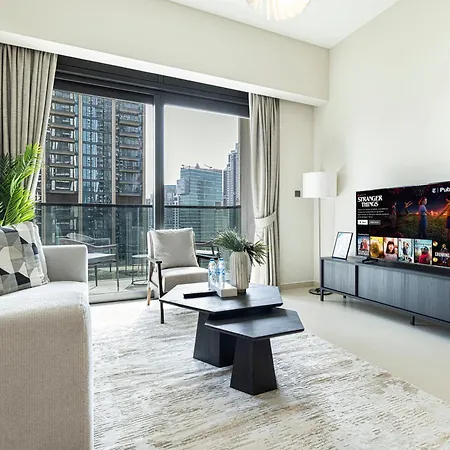 Homesgetaway -Lavish 1Br In Act One Downtown Dubai Exterior foto